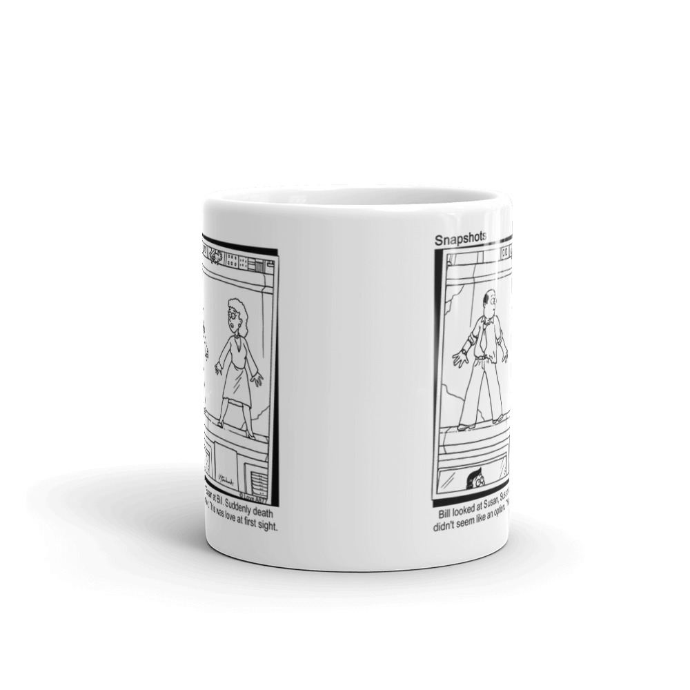 White Glossy Mug