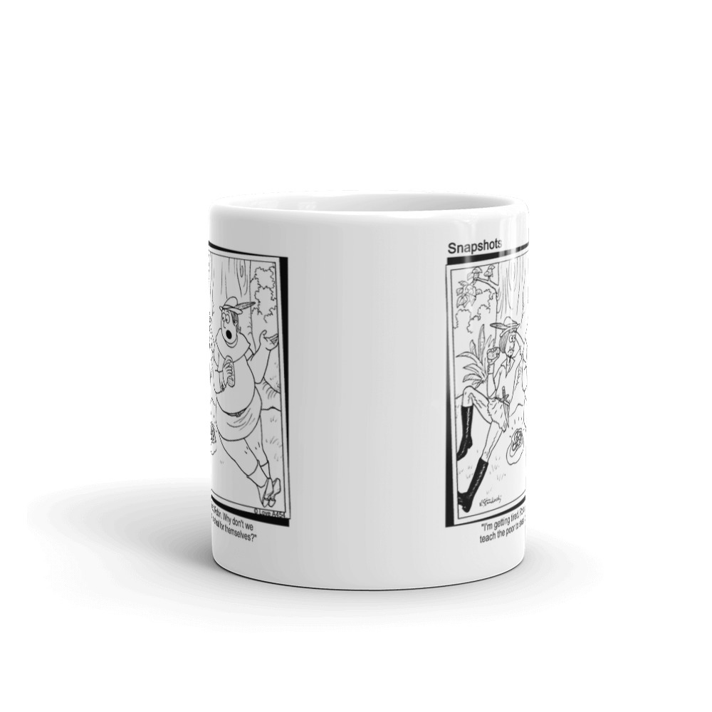 White Glossy Mug