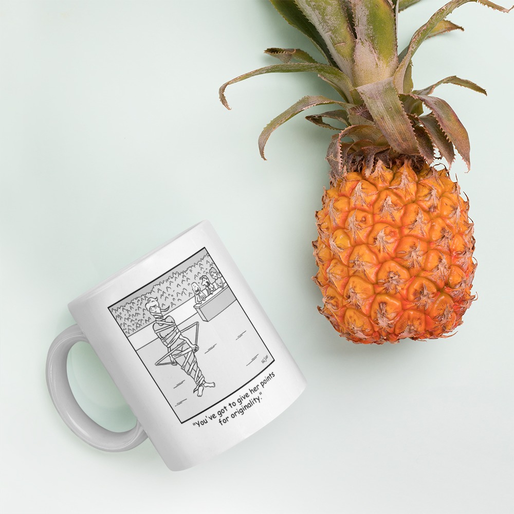 White Glossy Mug