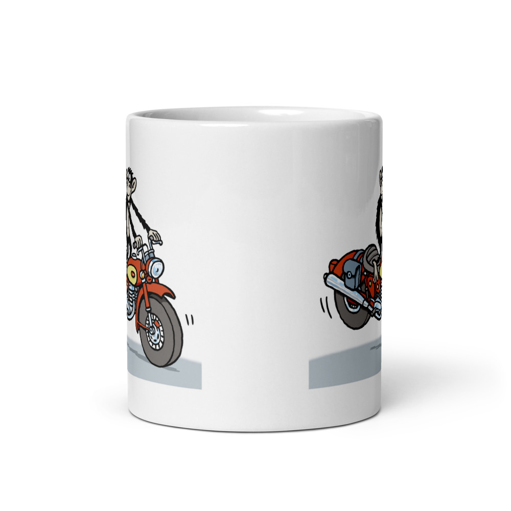 White Glossy Mug