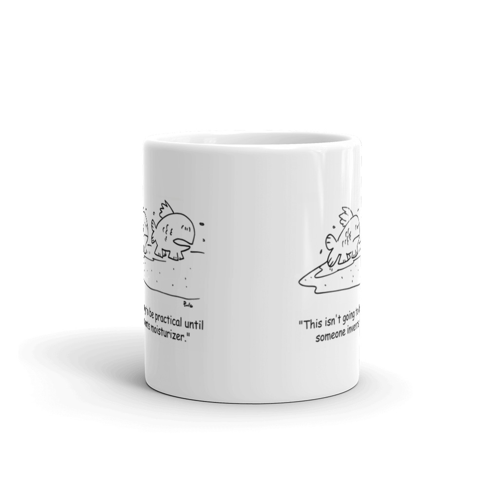 White Glossy Mug