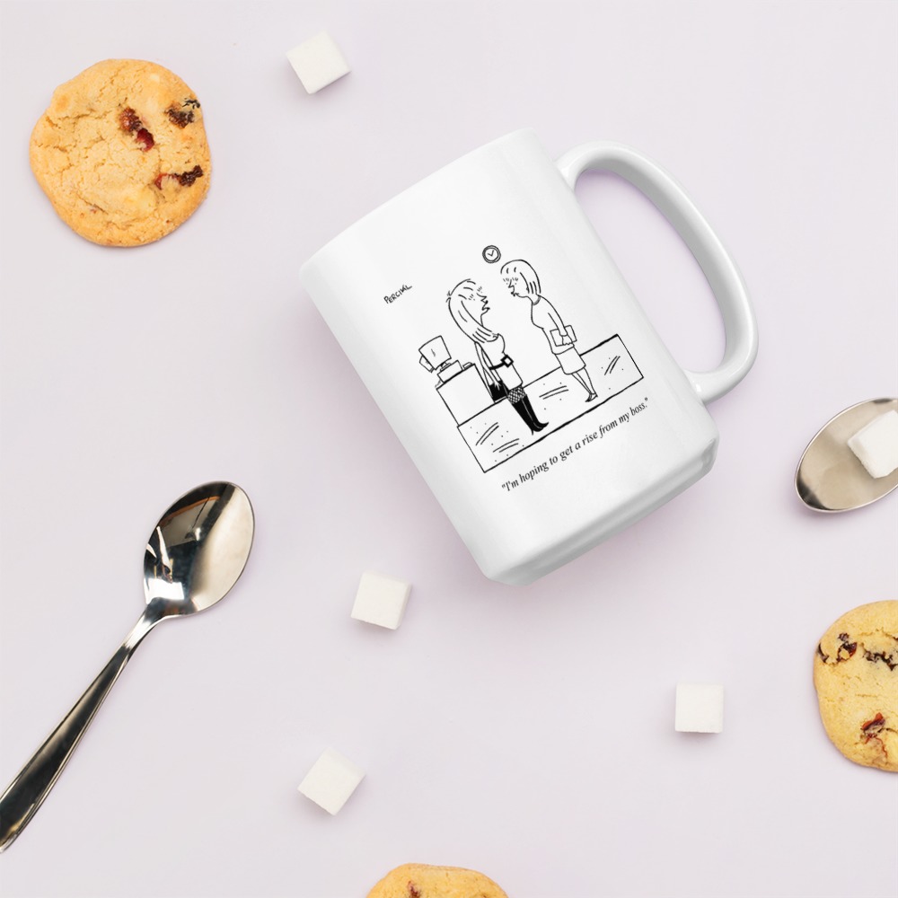 White Glossy Mug