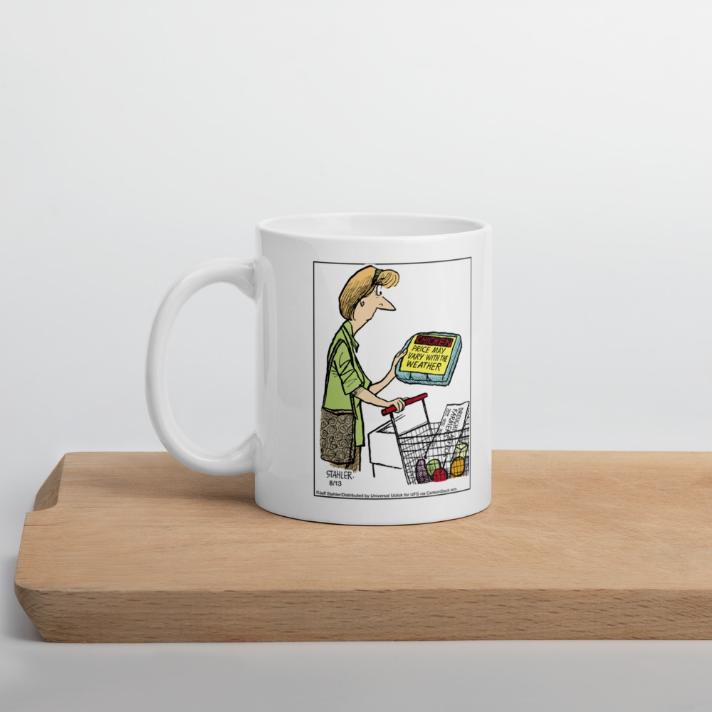 White Glossy Mug