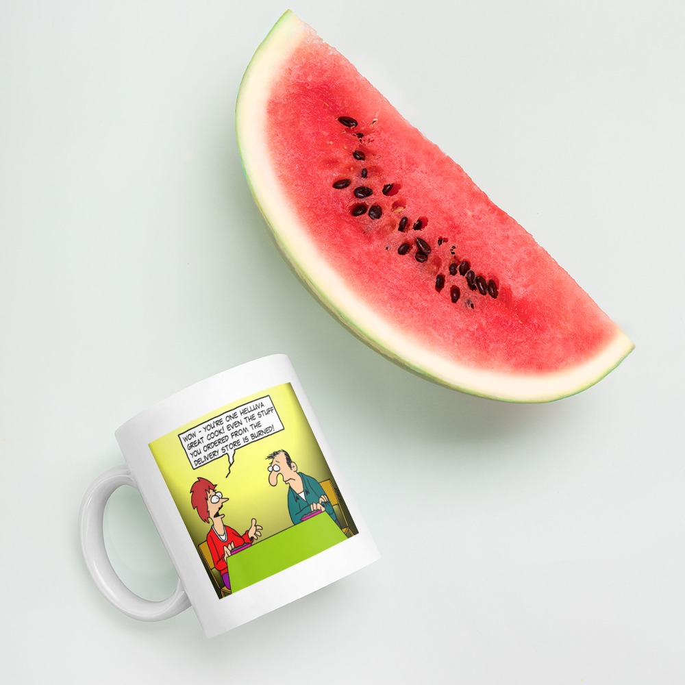 White Glossy Mug