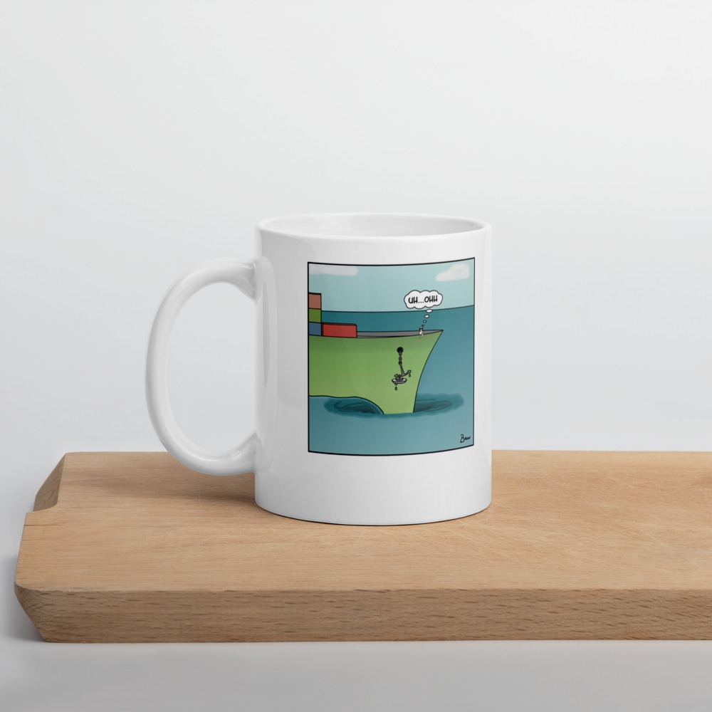 White Glossy Mug