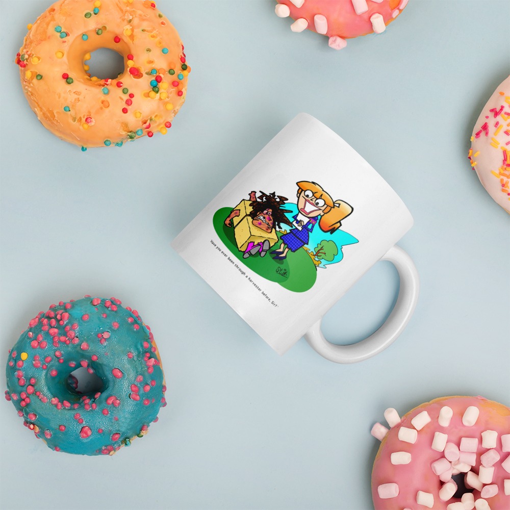 White Glossy Mug