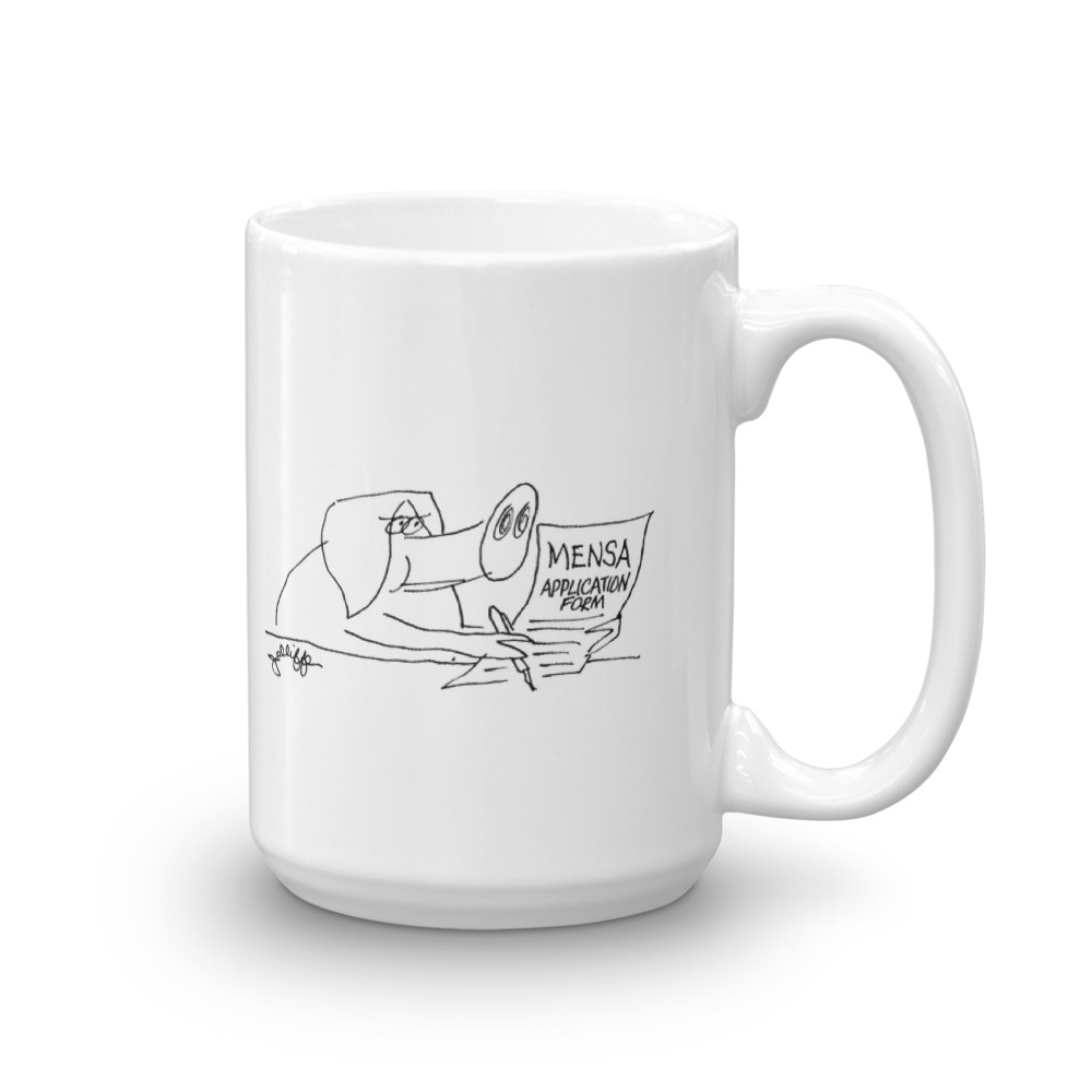 White Glossy Mug