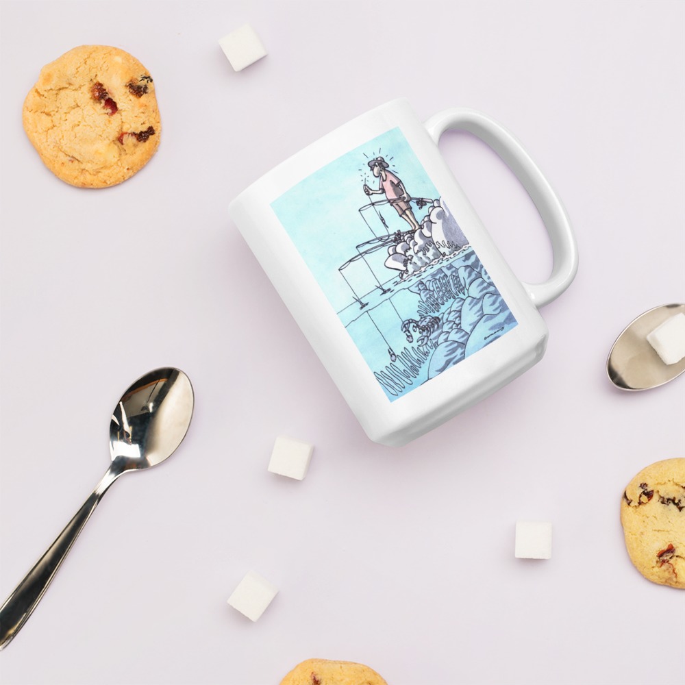 White Glossy Mug