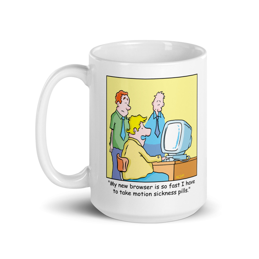 White Glossy Mug