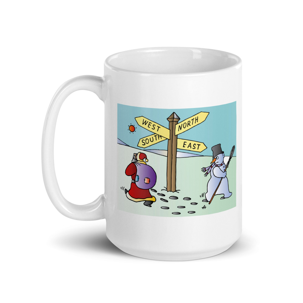 White Glossy Mug