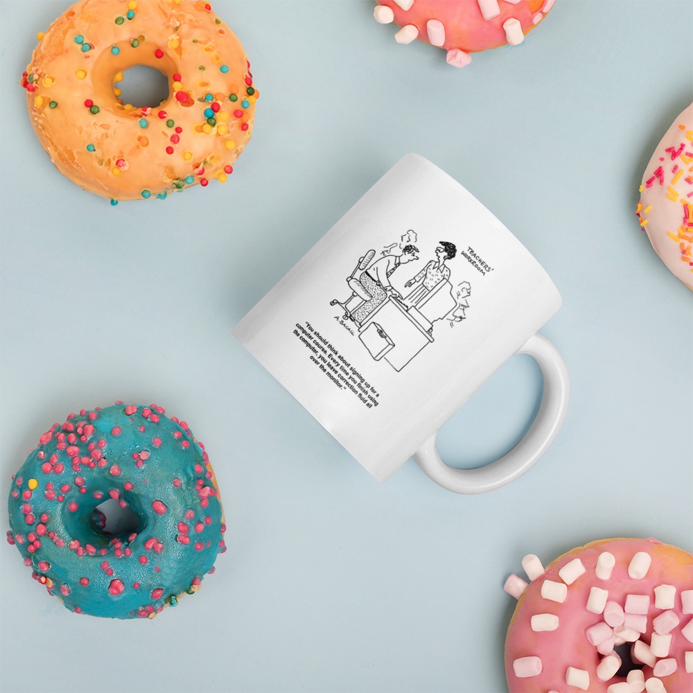 White Glossy Mug