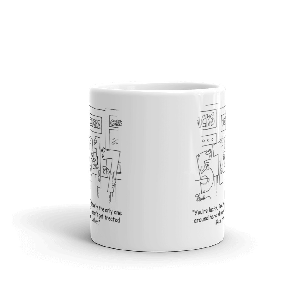 White Glossy Mug