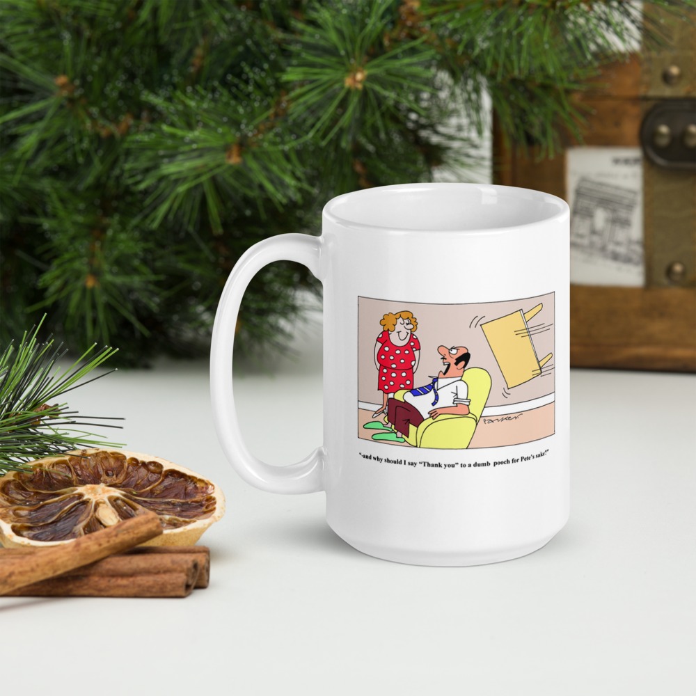 White Glossy Mug