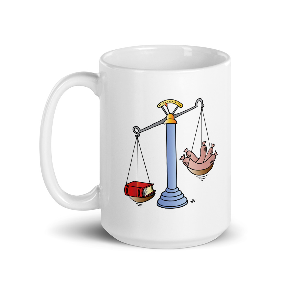 White Glossy Mug