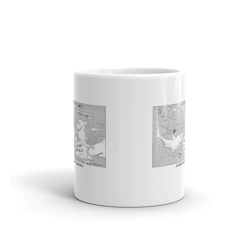 White Glossy Mug