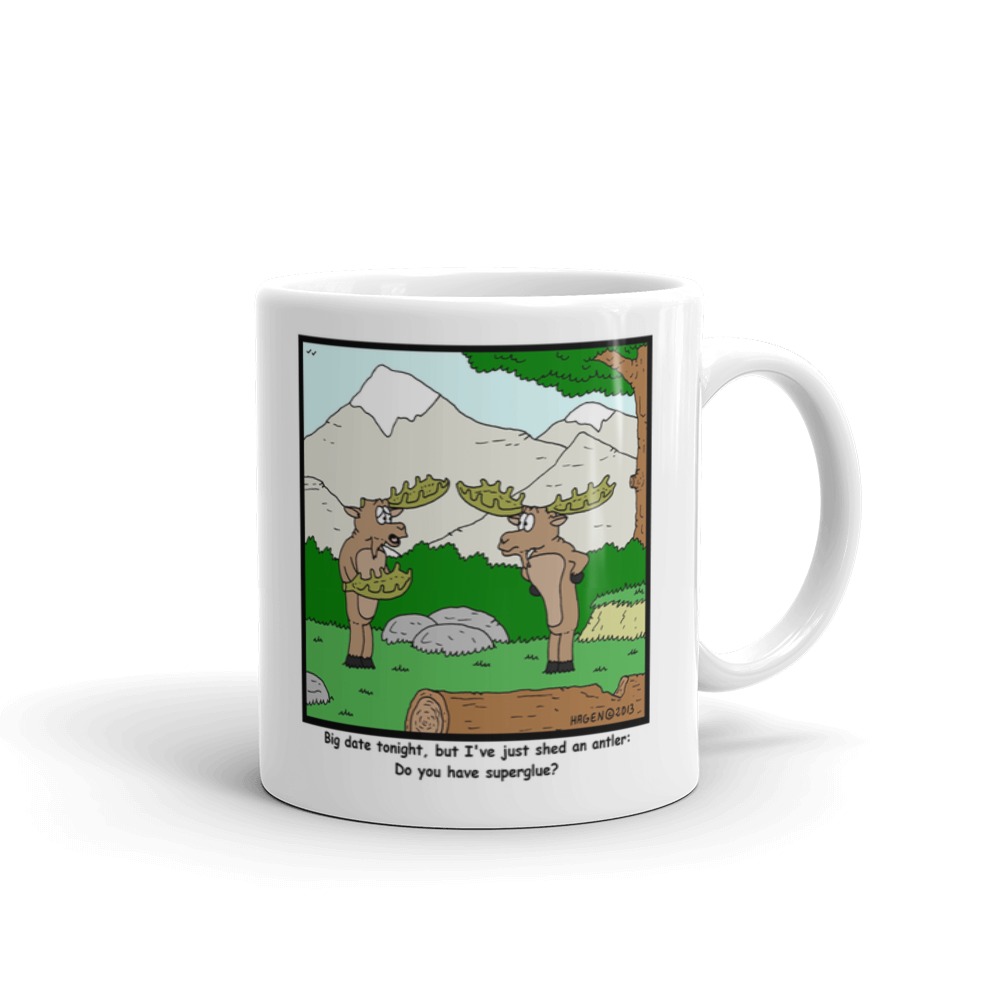 White Glossy Mug