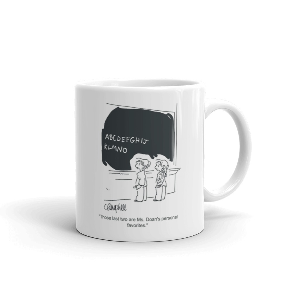 White Glossy Mug