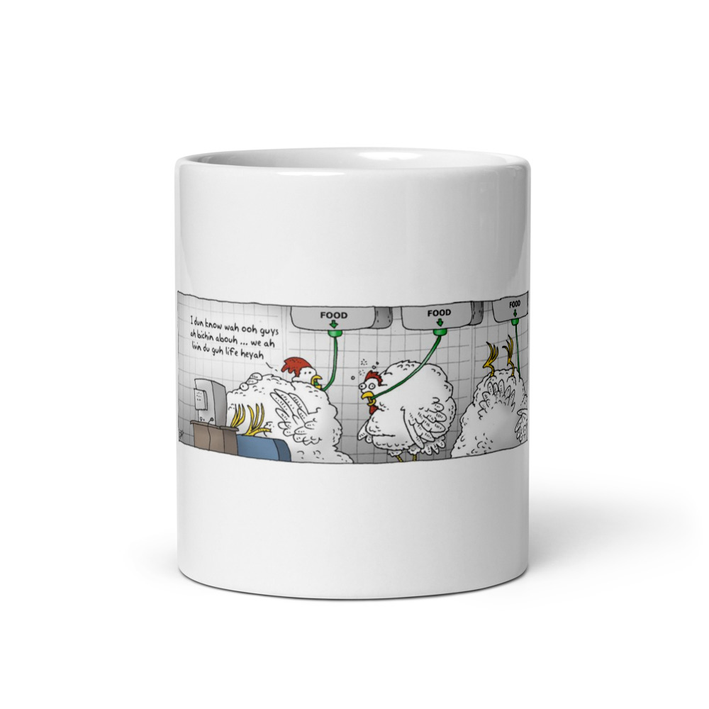 White Glossy Mug