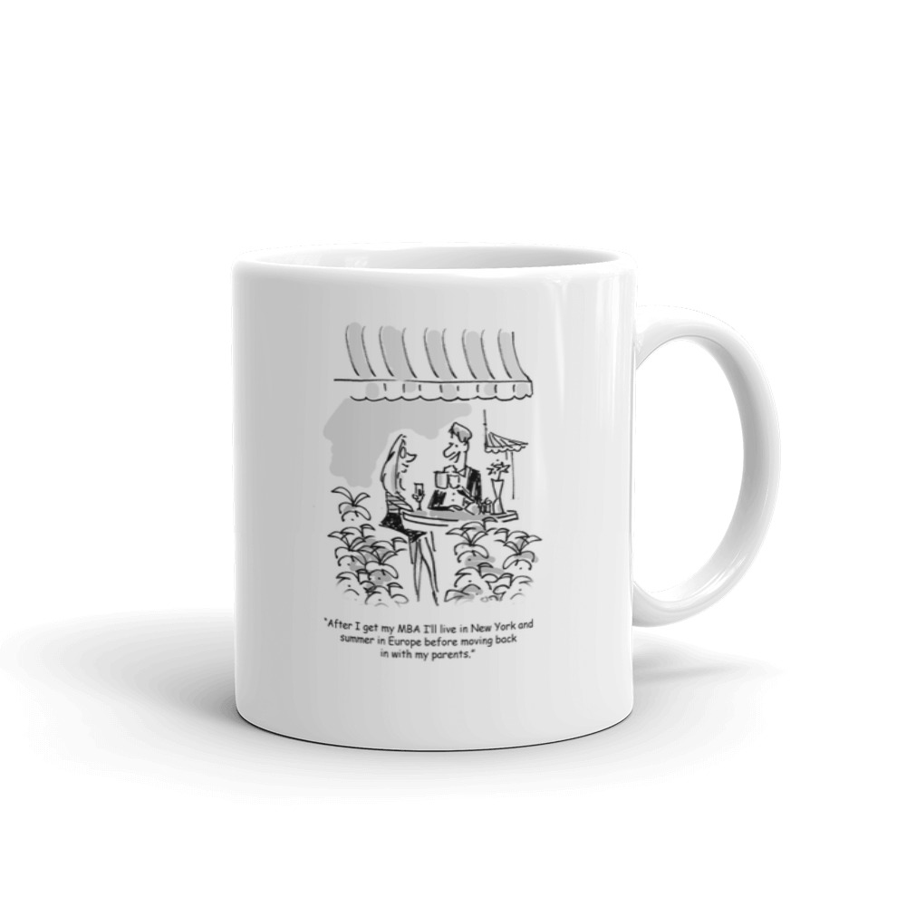 White Glossy Mug