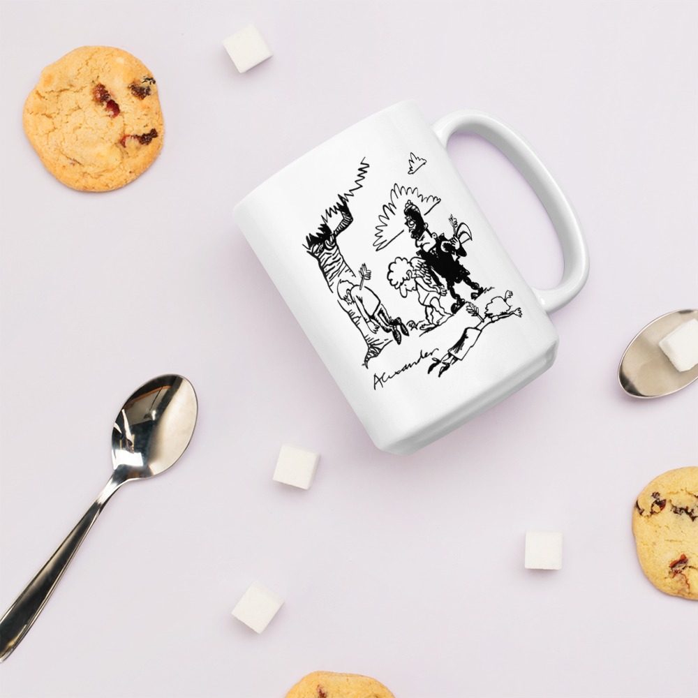 White Glossy Mug