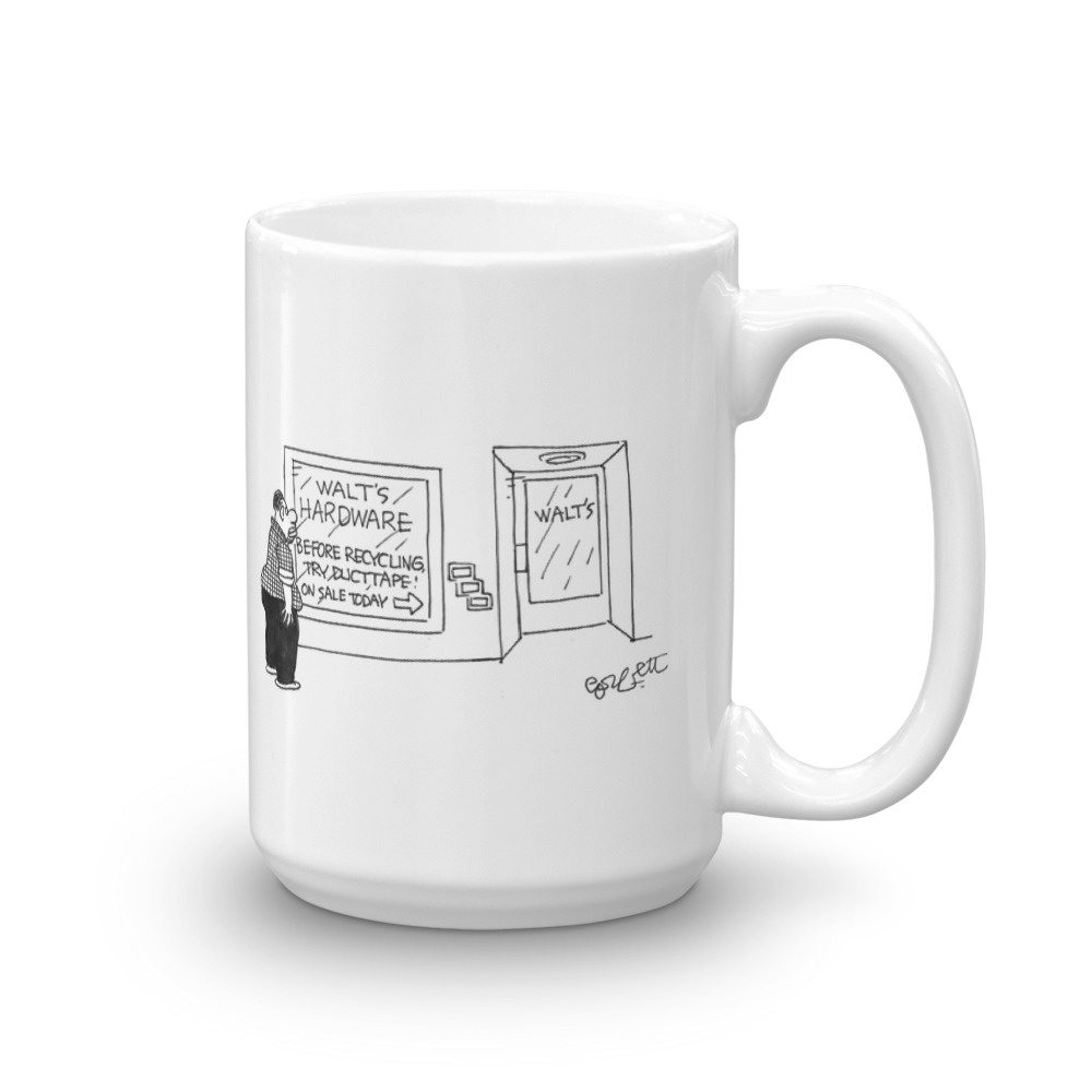 White Glossy Mug