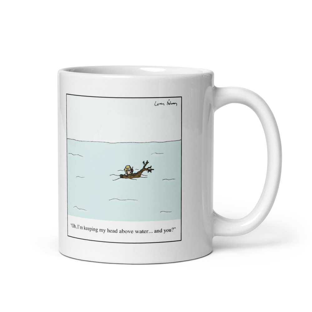 White Glossy Mug