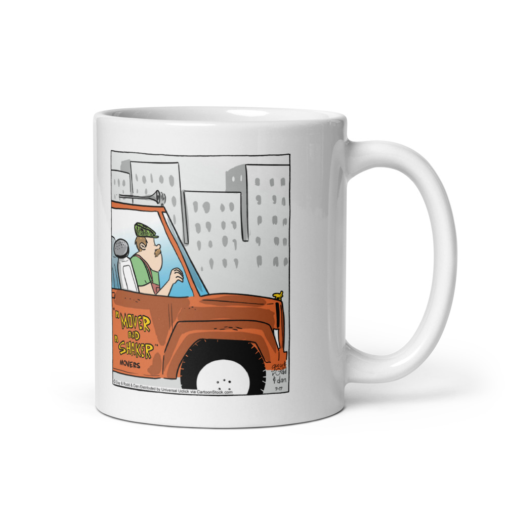 White Glossy Mug