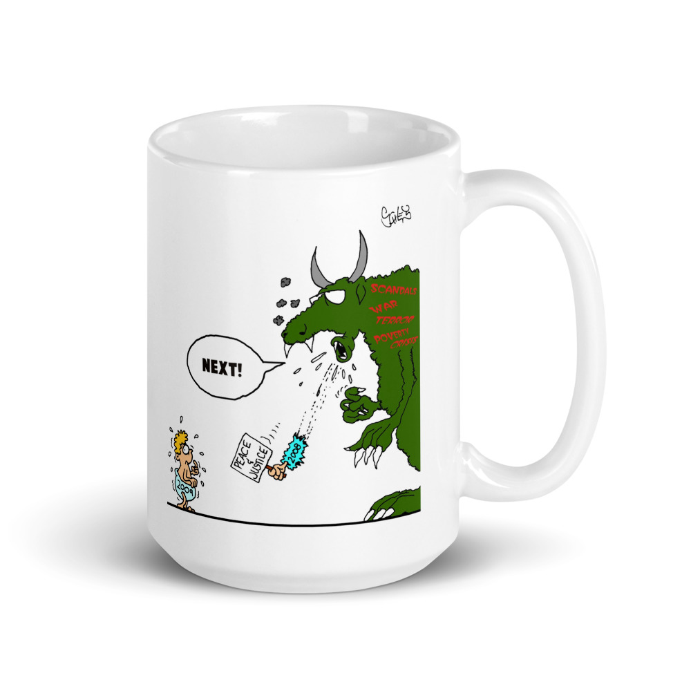 White Glossy Mug