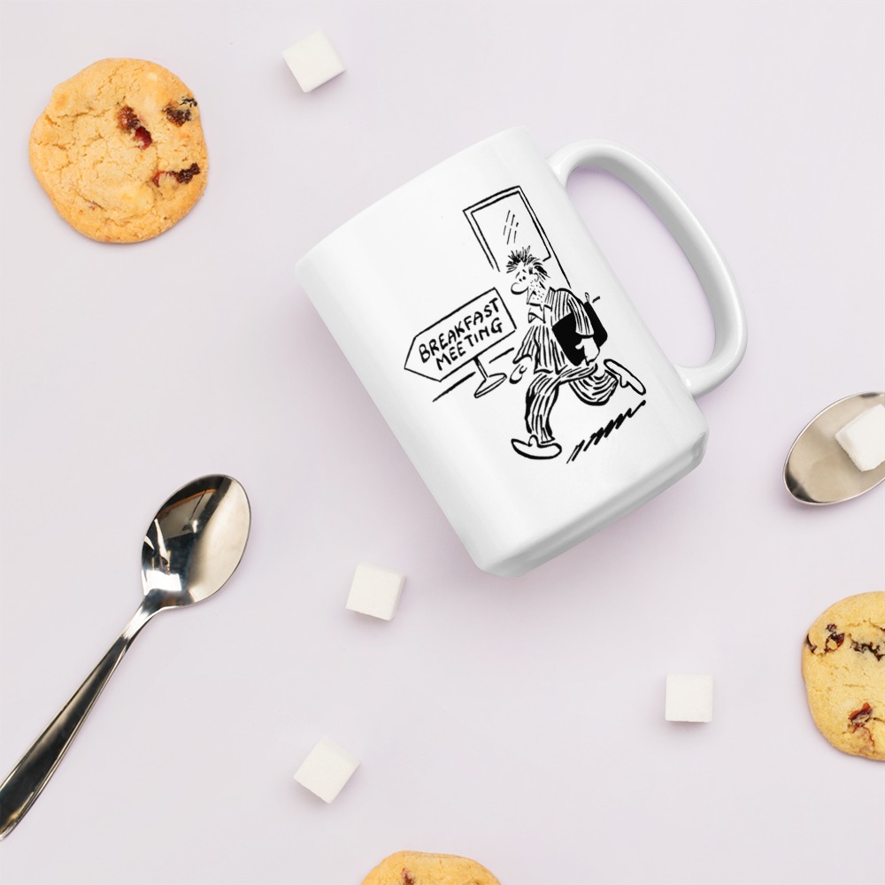 White Glossy Mug