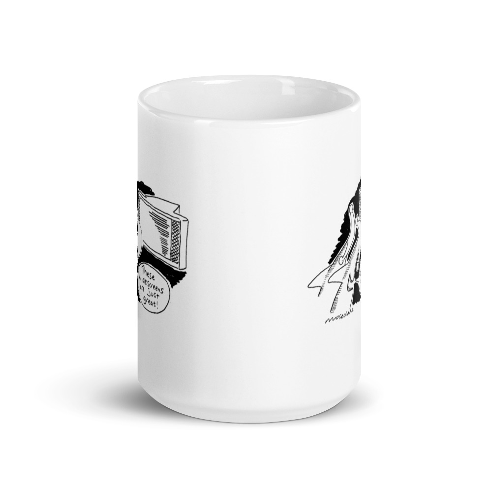 White Glossy Mug