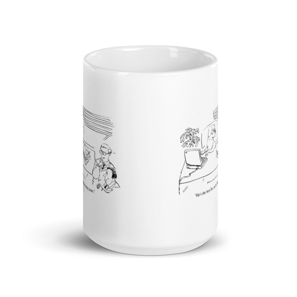 White Glossy Mug