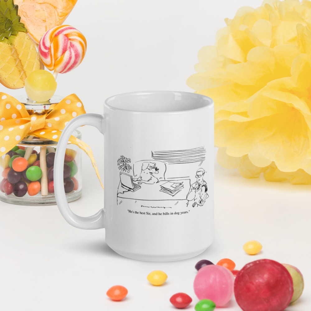 White Glossy Mug