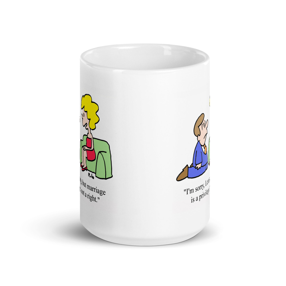 White Glossy Mug