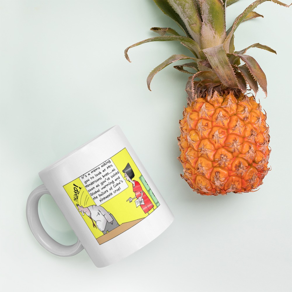 White Glossy Mug