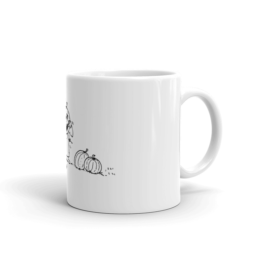 White Glossy Mug