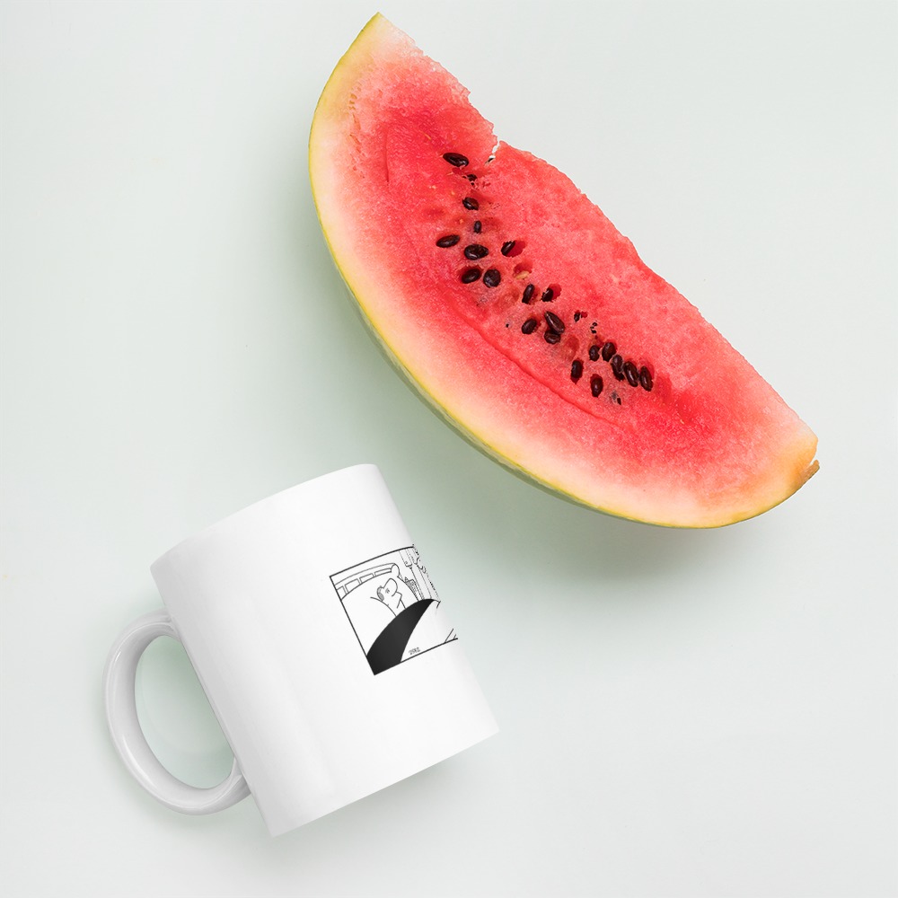 White Glossy Mug