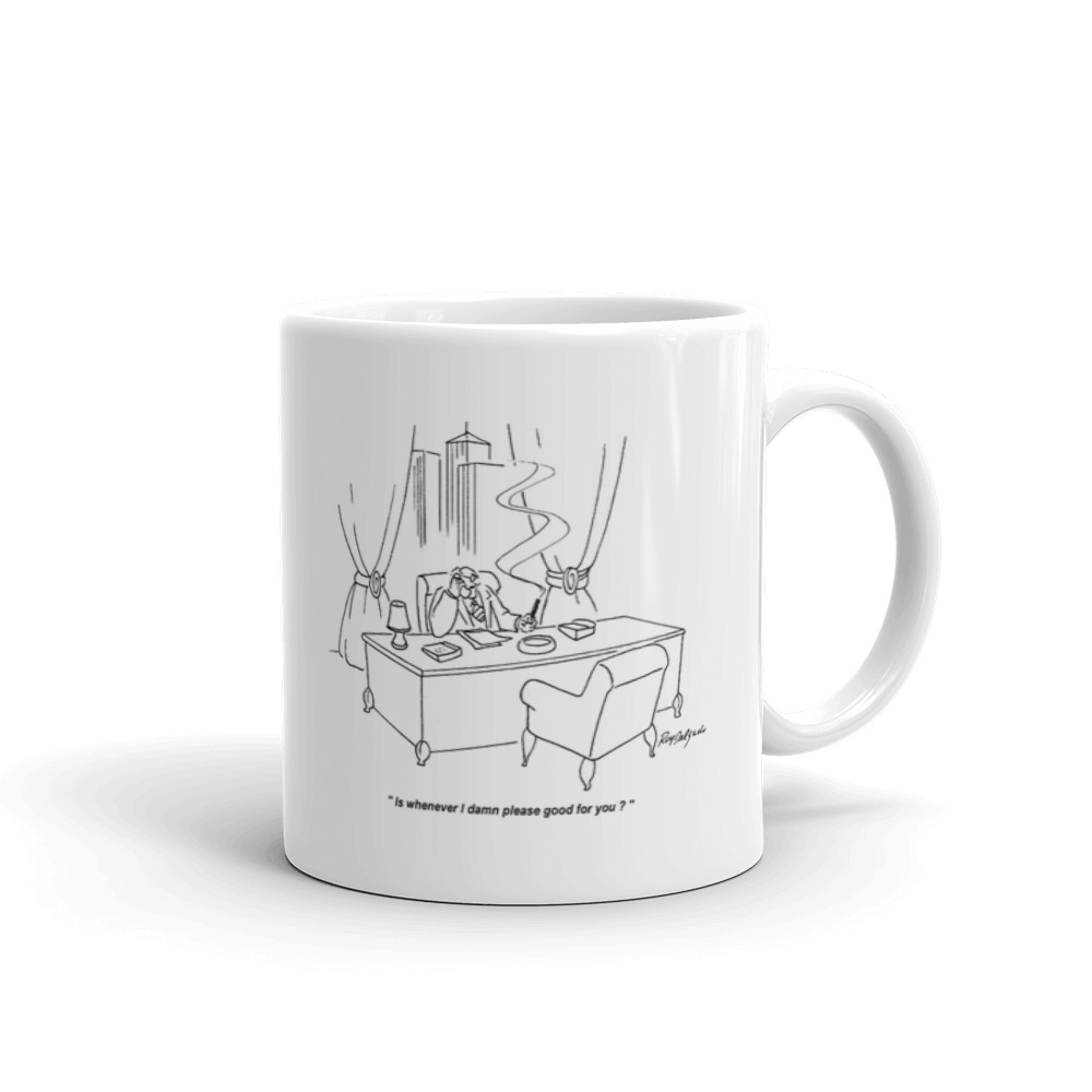 White Glossy Mug