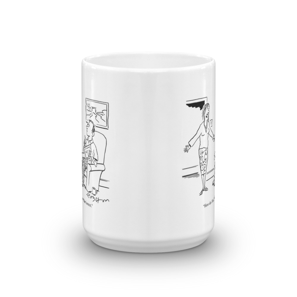 White Glossy Mug