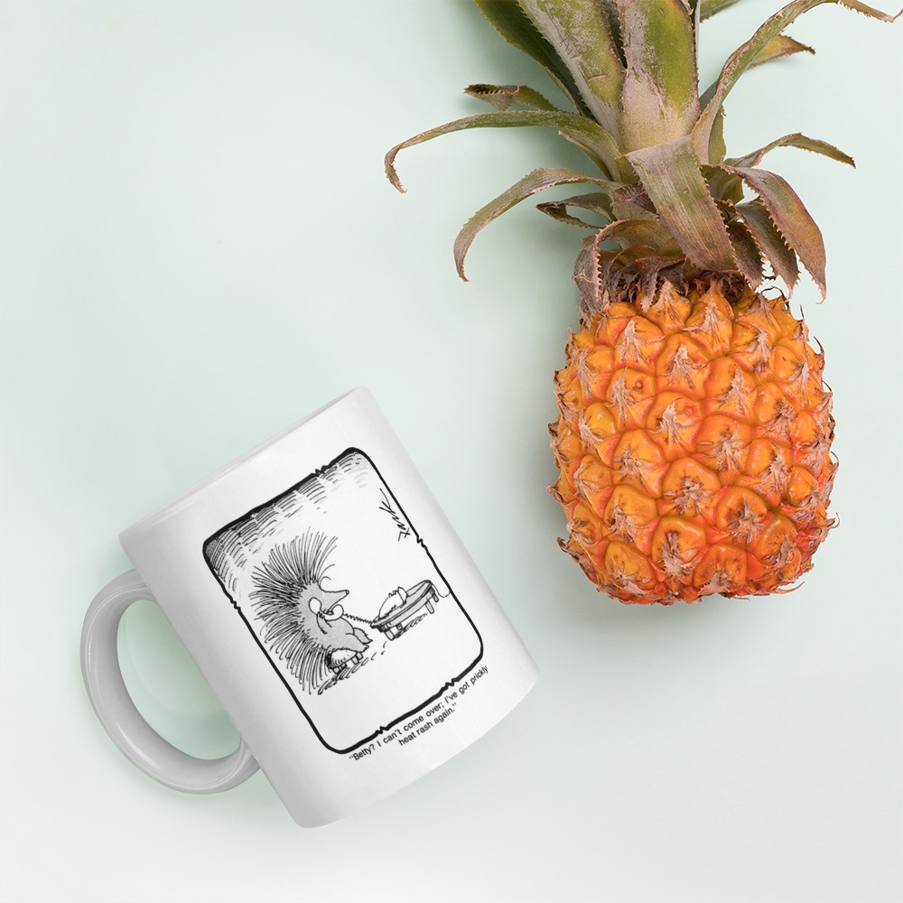 White Glossy Mug