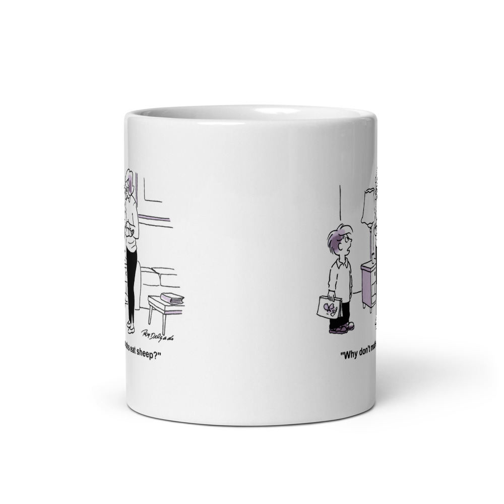 White Glossy Mug
