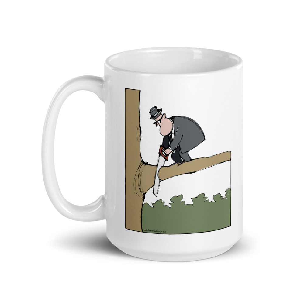 White Glossy Mug