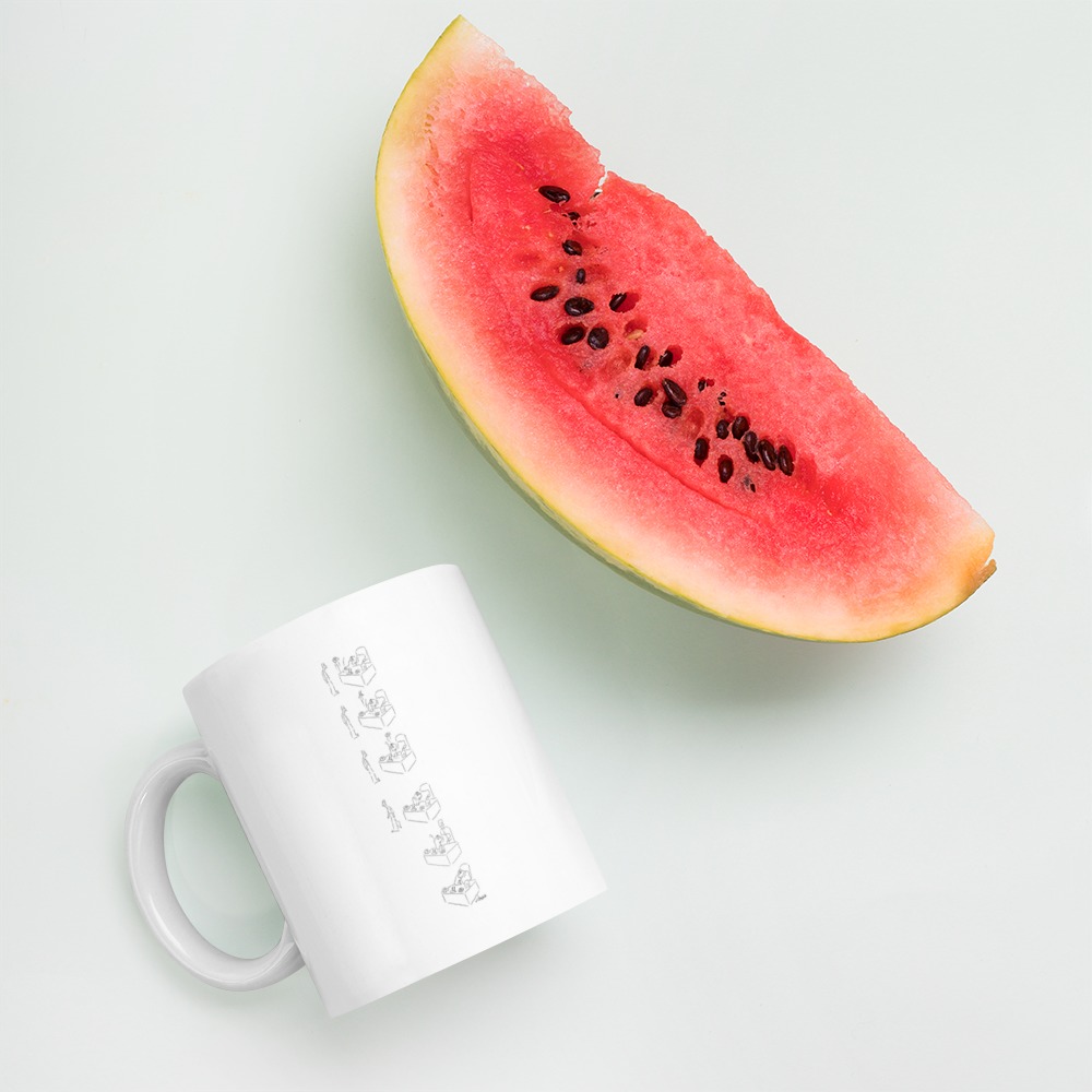 White Glossy Mug