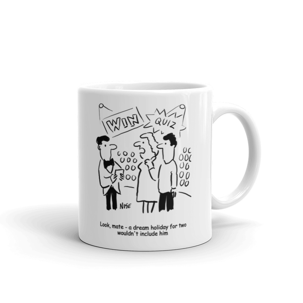 White Glossy Mug