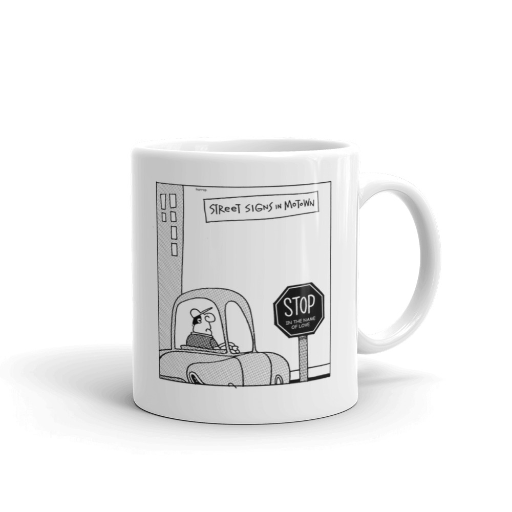 White Glossy Mug