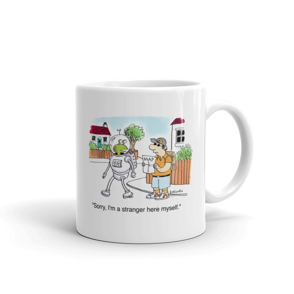 White Glossy Mug