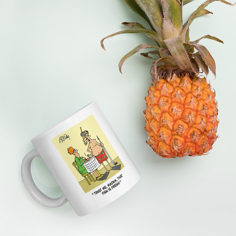 White Glossy Mug