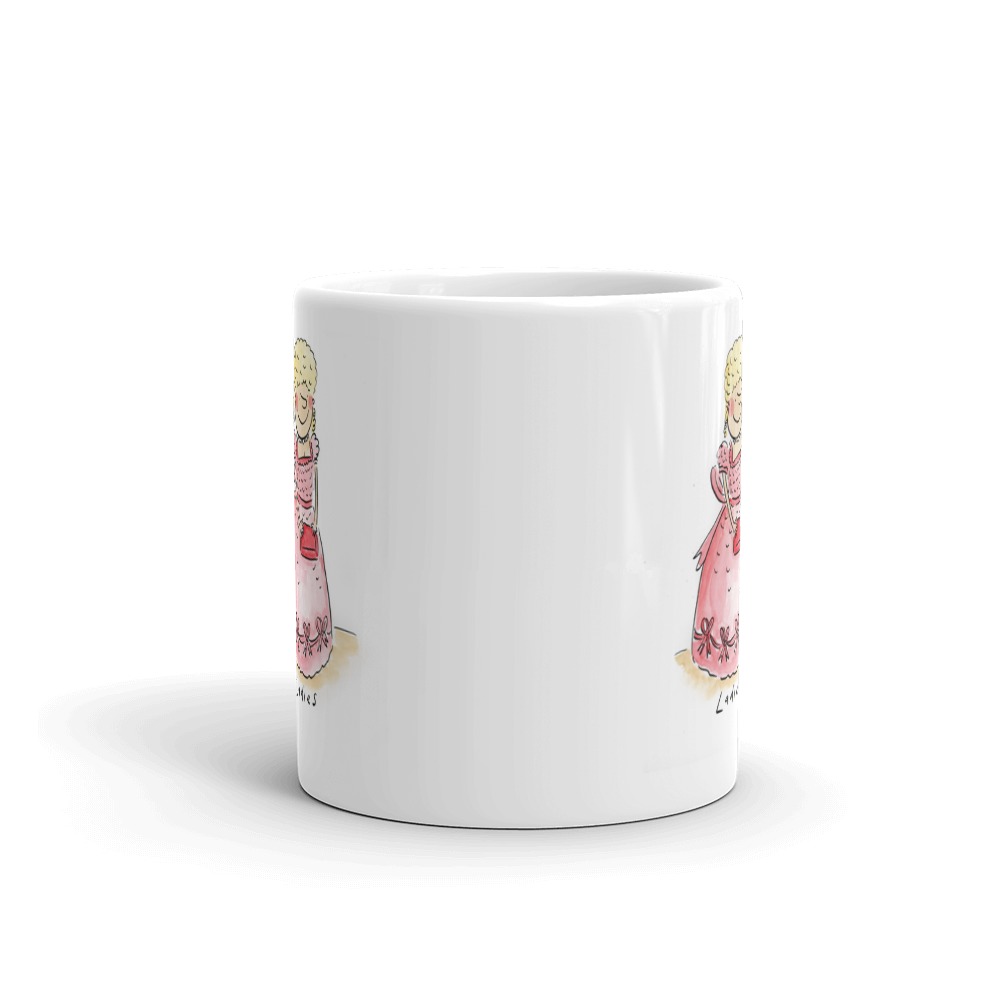 White Glossy Mug