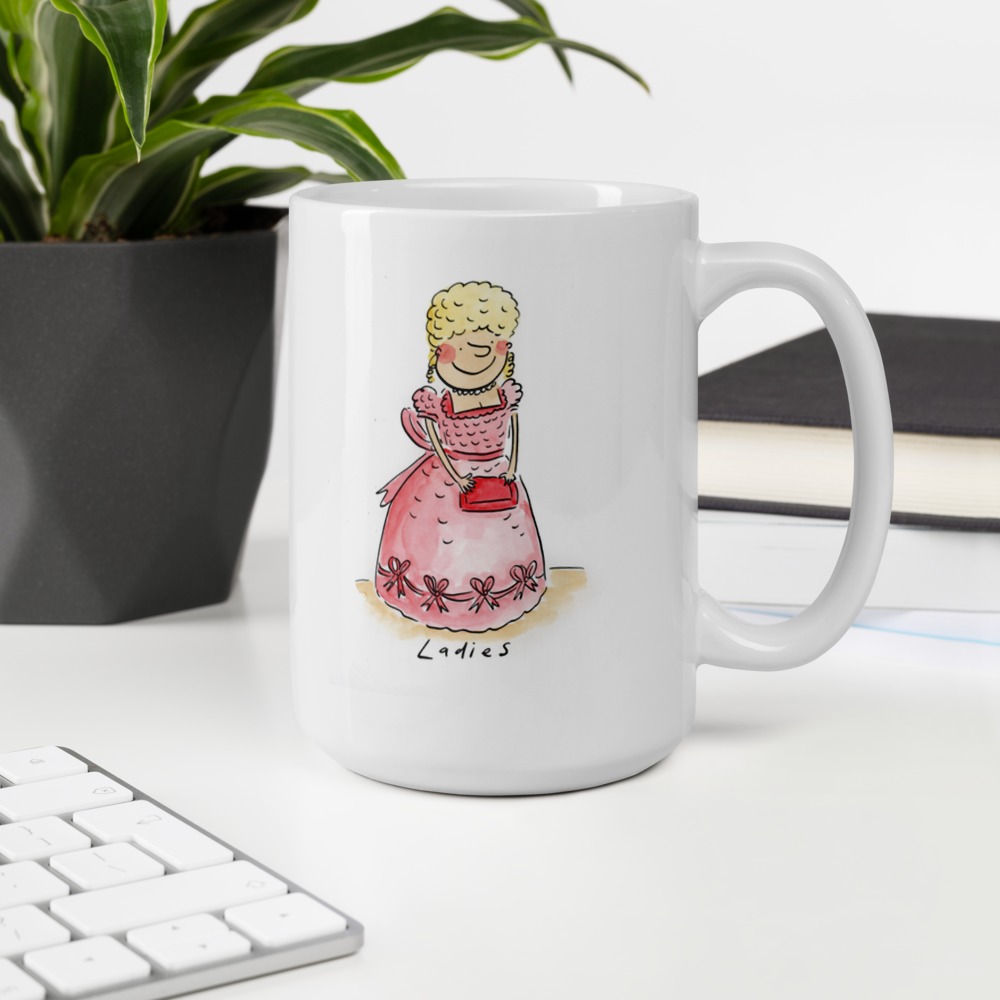 White Glossy Mug