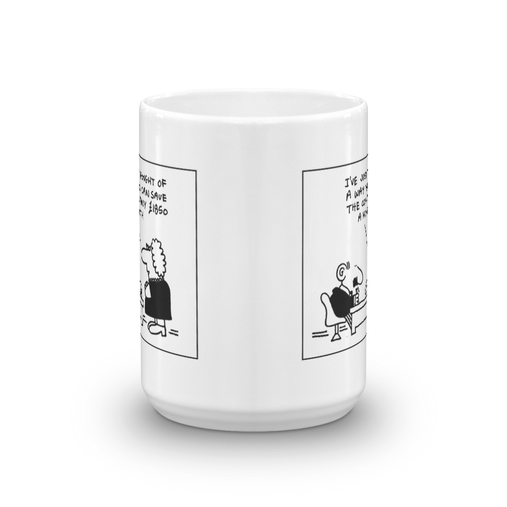 White Glossy Mug