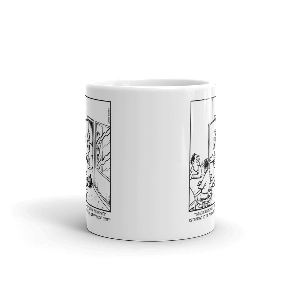 White Glossy Mug